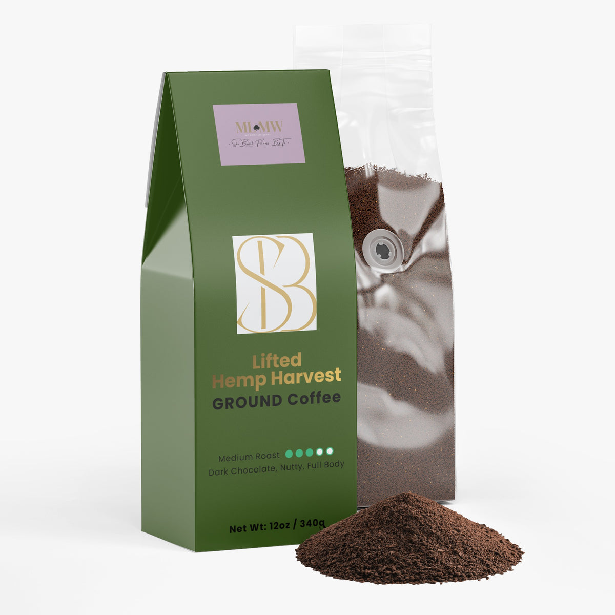 Lifted Hemp Harvest Coffee (Medium Roast)