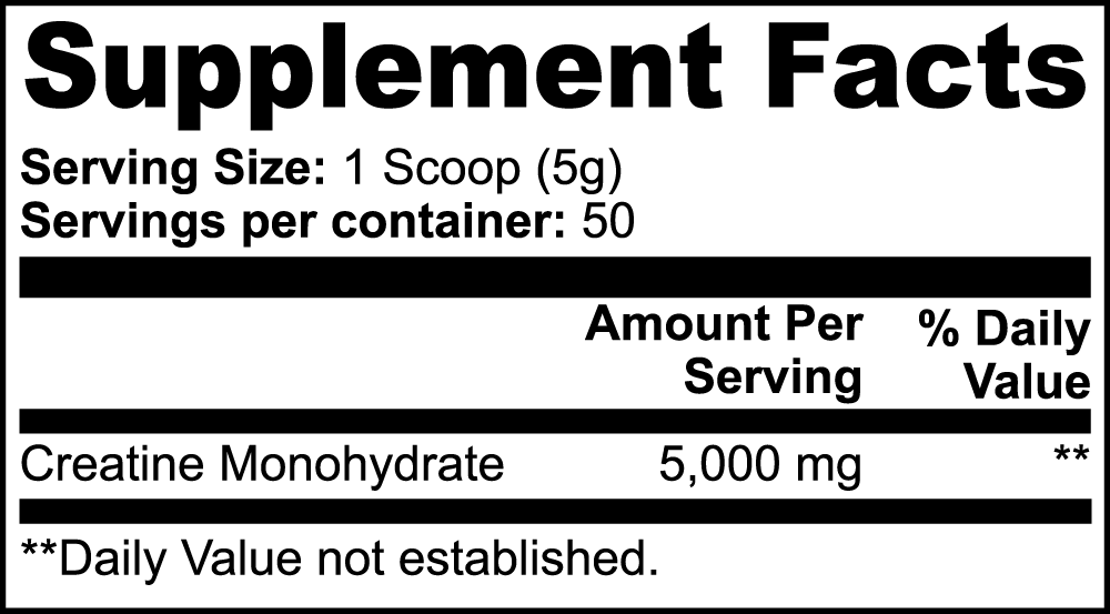Beast Mode Creatine Monohydrate