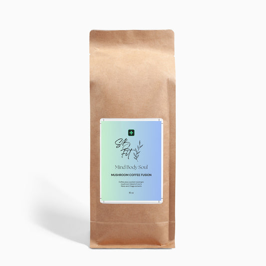 Mushroom Coffee Fusion - Lion’s Mane & Chaga 16oz