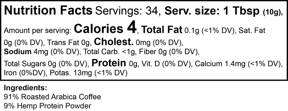 Lifted Hemp Harvest Coffee (Medium Roast)